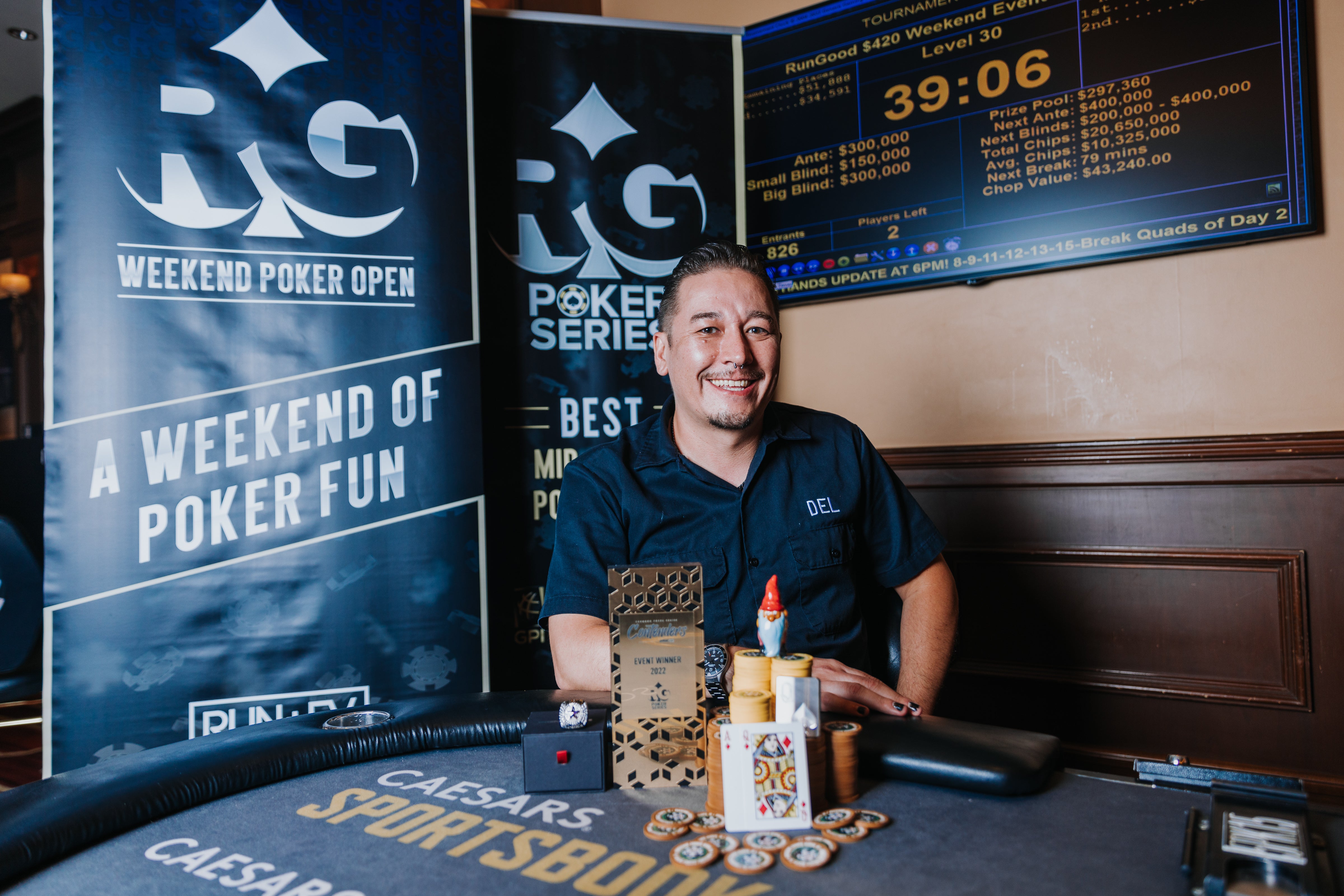 Derrick Plumage Wins Horseshoe Council Bluffs RG Contenders Weekend Ev