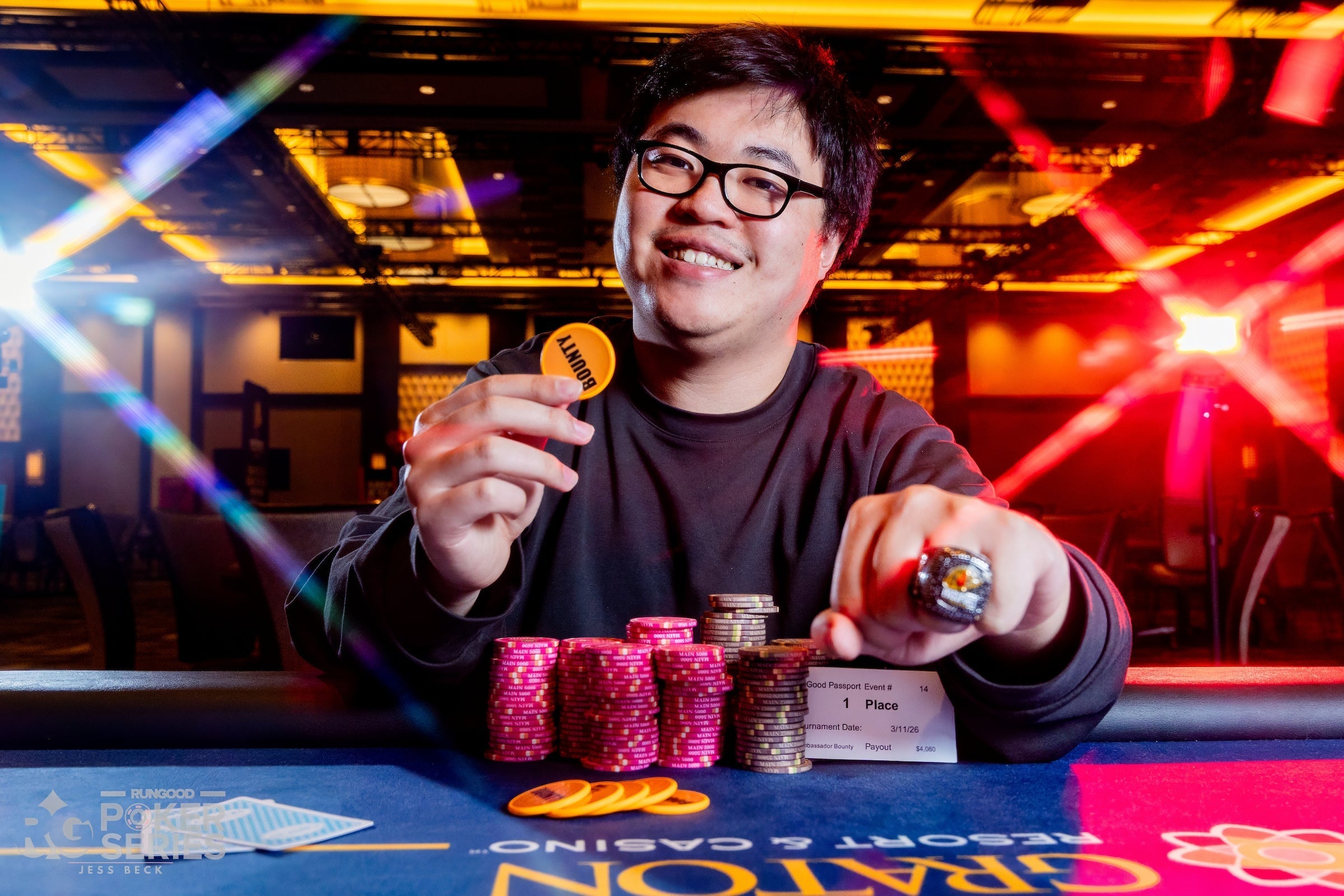 Leon Lee wins Graton Passport $300 Black Chip Ambassador ...