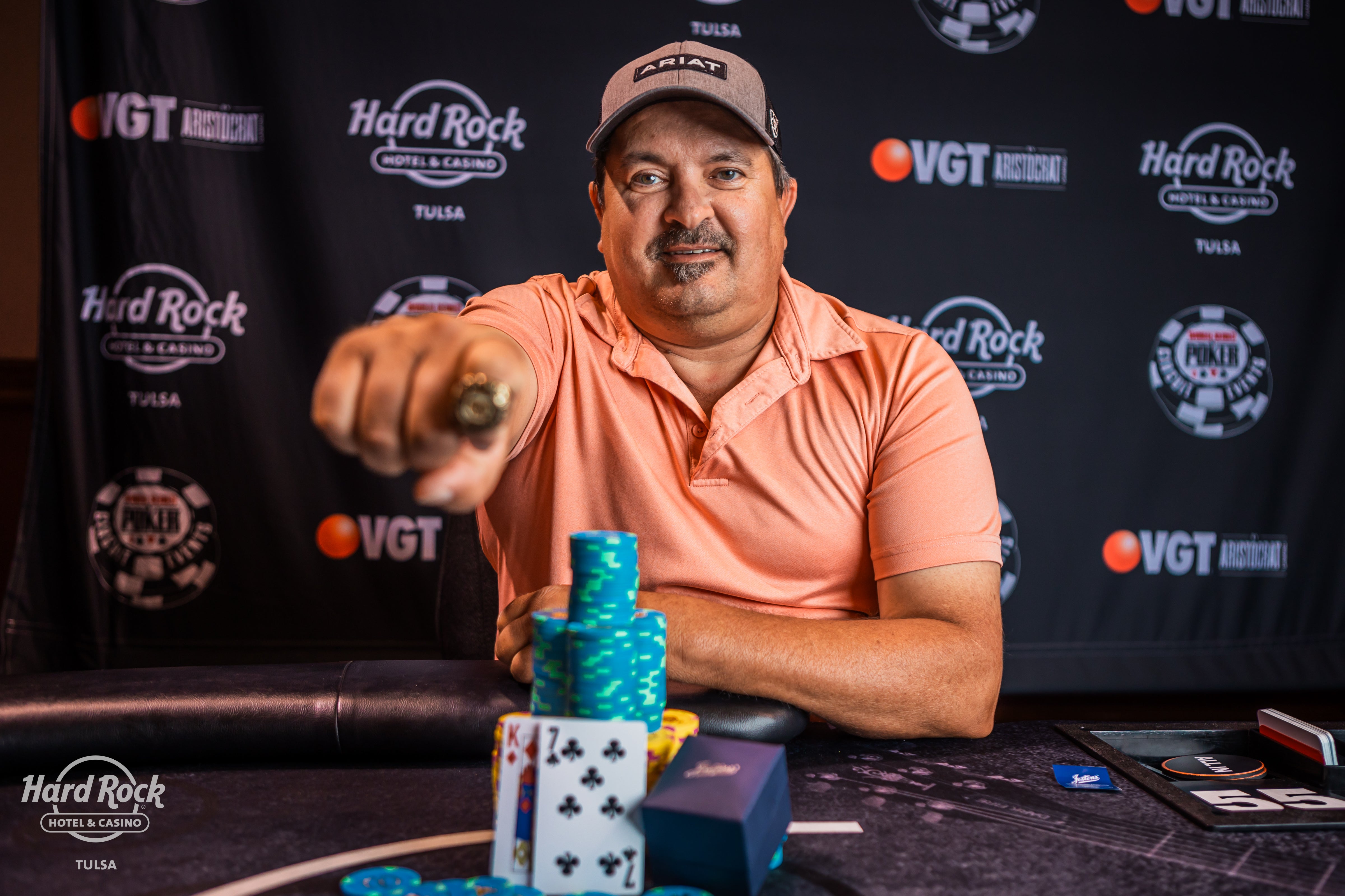 WSOP Hard Rock Tulsa Circuit Ring Event 7 400 Six Max NLH Ricky Ge