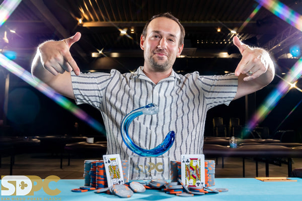 Harrison Gore wins Jamul San Diego Poker Classic $200 Last Wave NLH Trophy Event ($2,250)