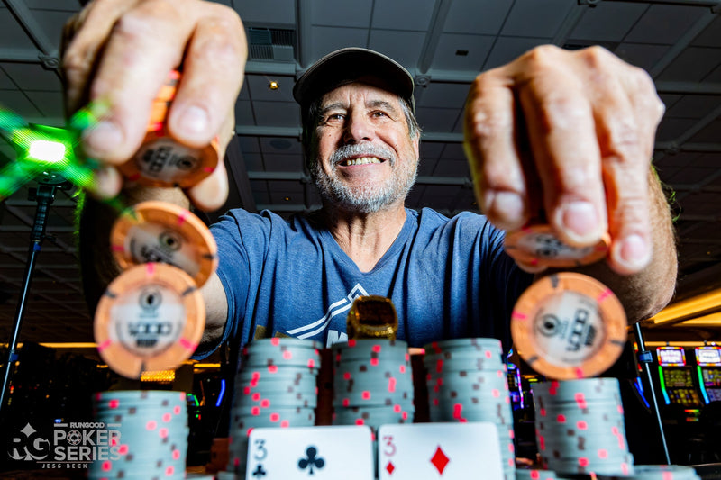 Michael Miller wins Caesars New Orleans Grand Prix $250 Seniors NLH Ring Event ($4,552)