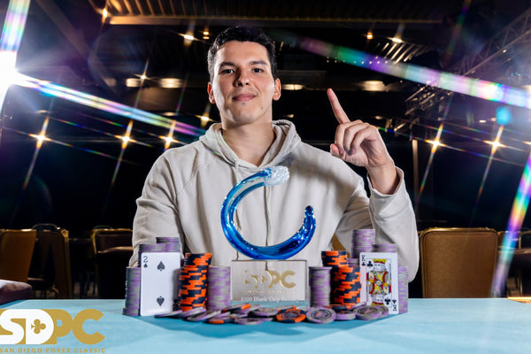Sebastian Acevedo wins SDPC $300 Black Chip Bounty Trophy Event ($4,190)