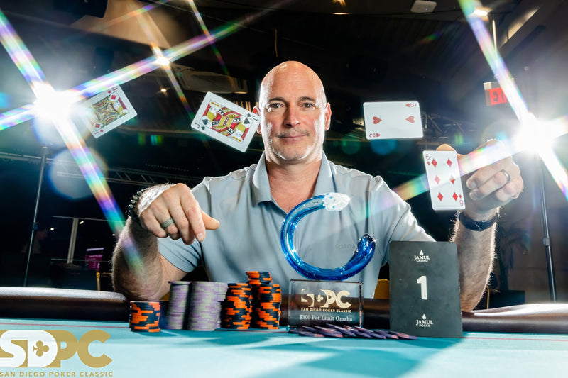 Scott Aulds wins SDPC $300 Pot Limit Omaha Trophy Event ($3,932)
