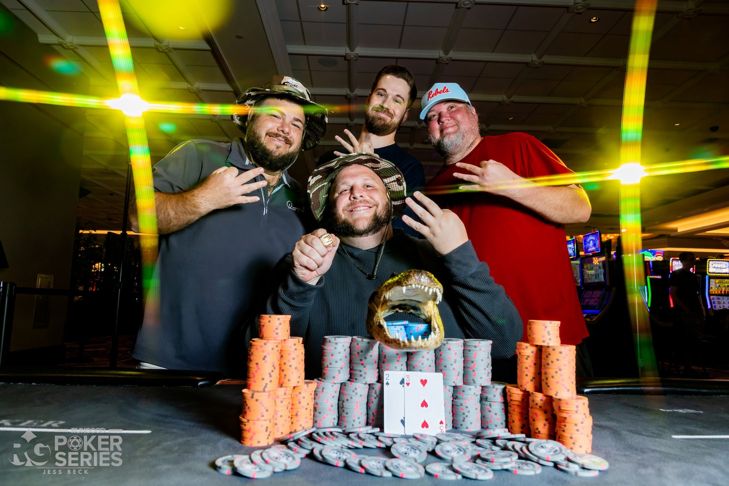 Nicholas Rigby wins Caesars New Orleans Grand Prix $600 Fattest Stack