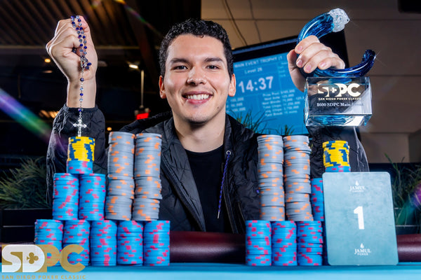 Sebastian Acevedo wins Jamul San Diego Poker Classic $600 SDPC Main Event ($33,216)
