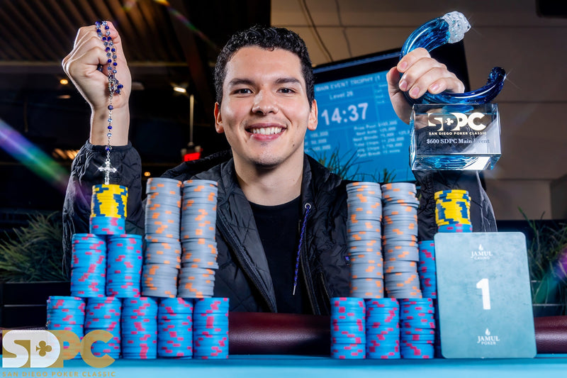 Sebastian Acevedo wins Jamul San Diego Poker Classic $600 SDPC Main Event ($33,216)