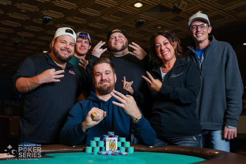 Walker Miskelly wins Horseshoe Tunica Grand Prix $200 Old School Table Talk & Guest Bounty NLH Ring Event ($7,563)