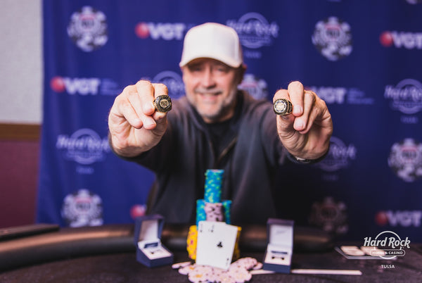 Greg Jennings wins Second WSOPC Tulsa Gold Ring in 3 Days in Event 7 - $400 No Limit Hold'em Double Stack ($20,593)