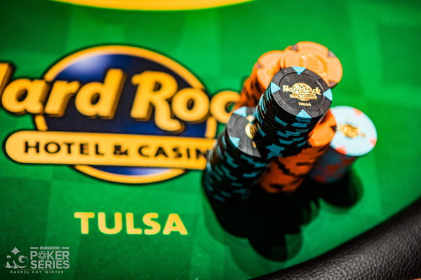 Hard Rock Tulsa $250 RunGood DeepStack Day 2 Chip Counts and Seating Assignments