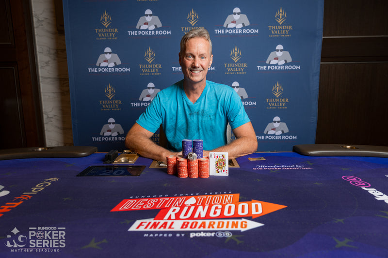 Charles Melton Wins RGPS Thunder Valley Event #7: $300 Seniors Ring Event ($8,195)