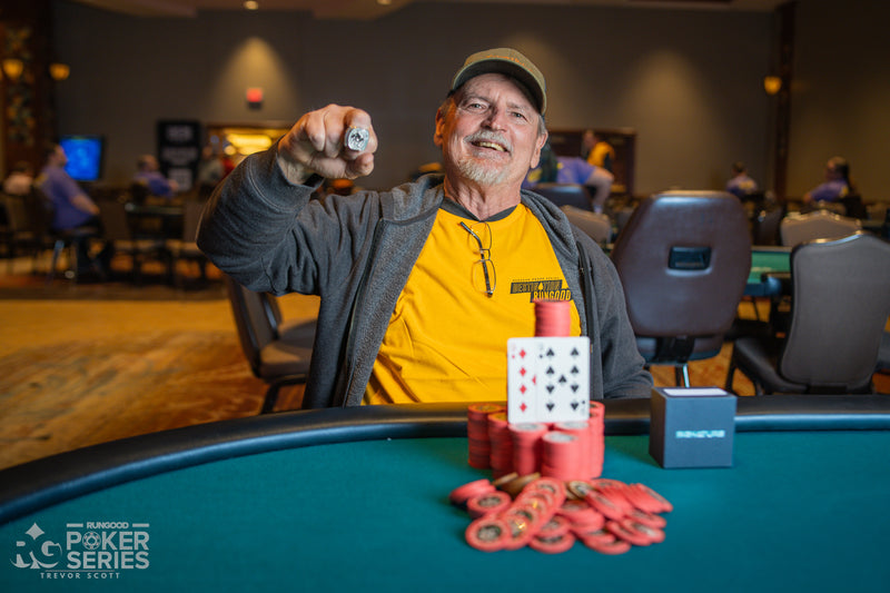 Larry Aldag Wins RGPS Horseshoe Iowa Ring Event #1: $200 Seniors Event ($8,360)