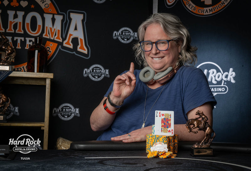 Vanessa Finley wins Hard Rock Tulsa OSPC $300 NLH One-Day State Title ($4,709)