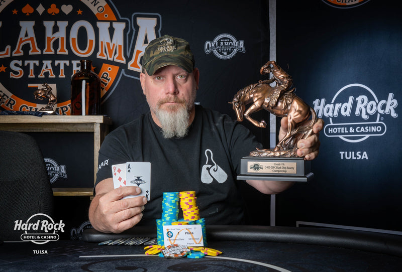 Reggie Tynes wins Hard Rock Tulsa OSPC $400 Black Chip Bounty State Title ($7,644)