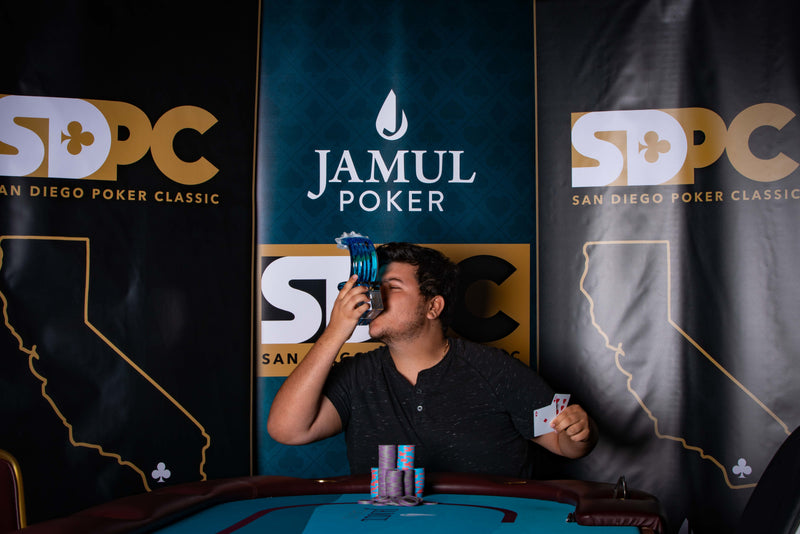 Michael Hindi wins SDPC Event #10 Two Green Chip Bounty ($3,934)