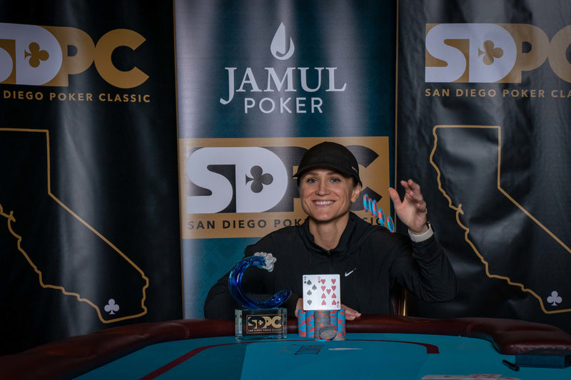 Kimberly Janson wins SDPC Event #4 Black Chip Bounty ($4,316)