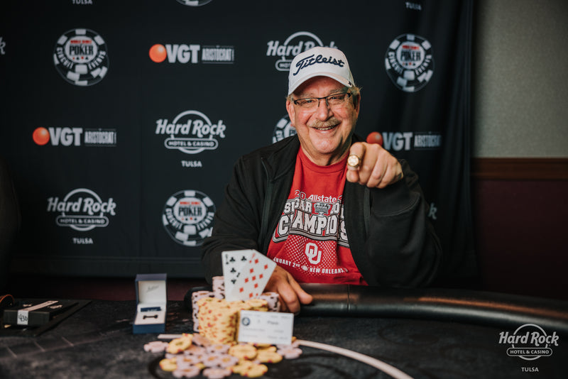 Vic Guardino Wins WSOPC Tulsa Event #3: $400 No Limit Hold'em Multi-Flight ($54,793)