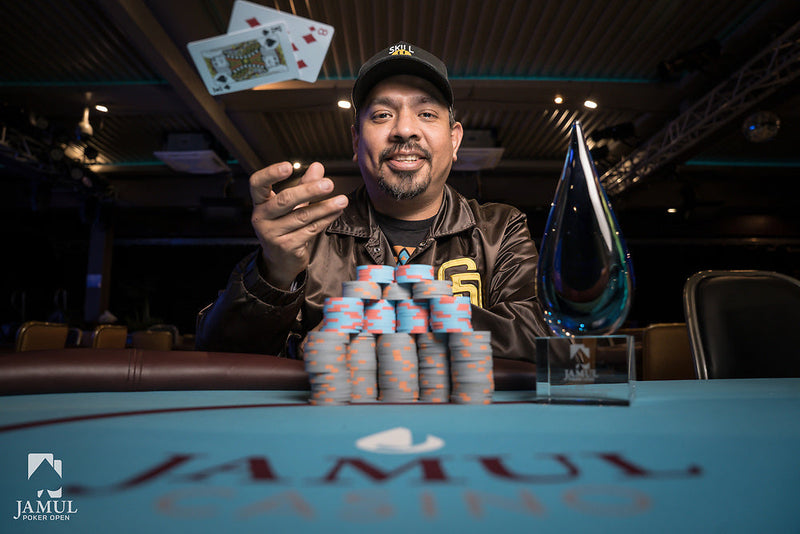 Fernando Santiago Lopez wins JPO $200 Double Green Chip Bounty Trophy Event ($3,323)