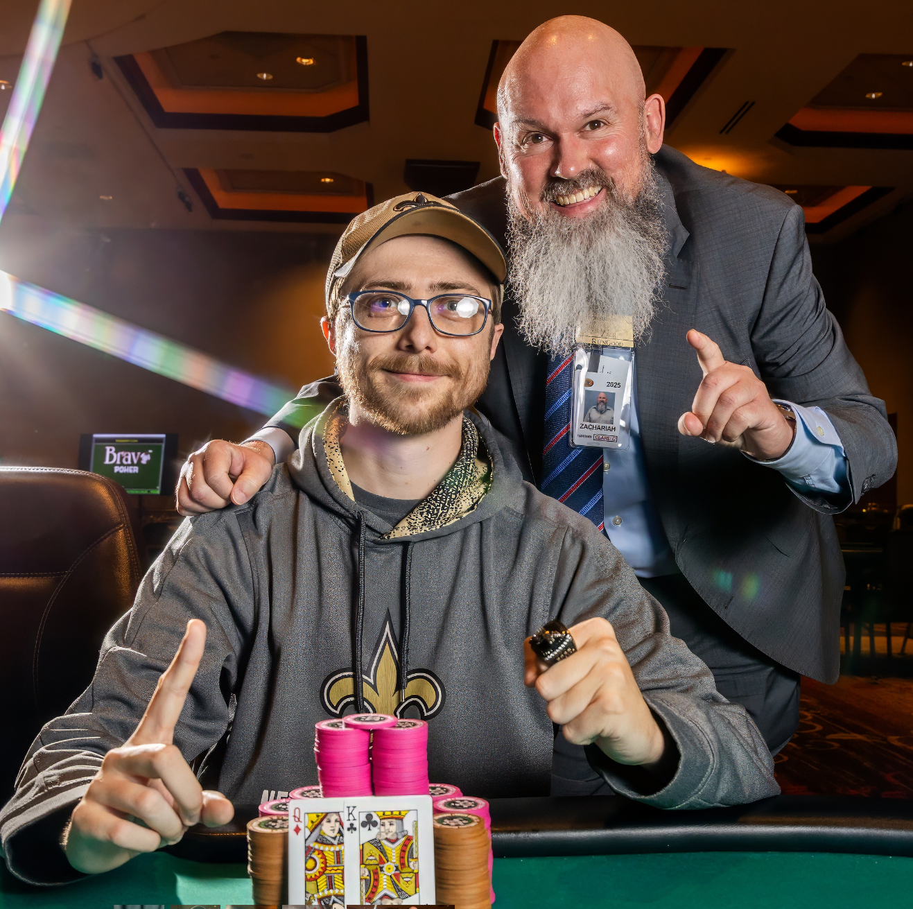 Brandon Rivard wins Event #2: $250 Series Opener Ring Event ($7,992)