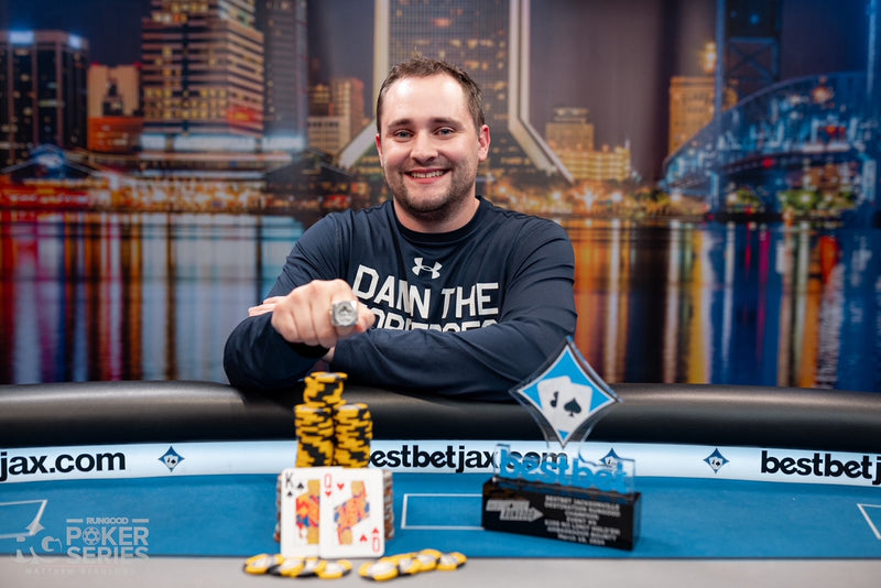 Jackson Turrentine Wins RGPS bestbet Jacksonville Ring Event #6: $200 Ambassador Bounty ($8,911*)