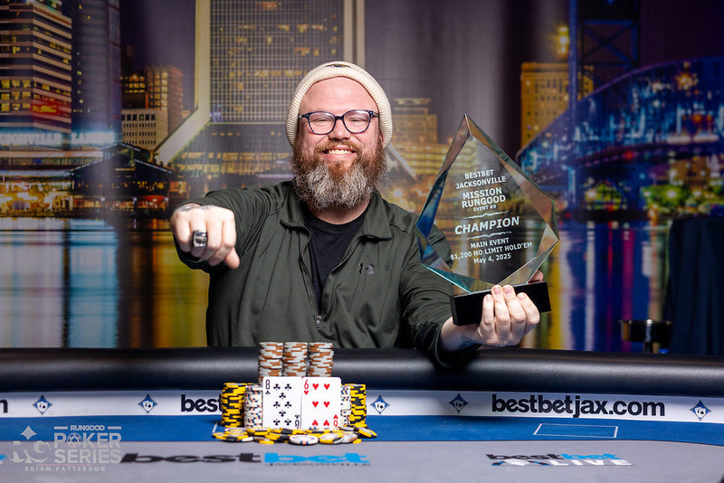George Wolfe wins Mission RunGood Jacksonville bestbet $1,200 Main Event ($92,817)