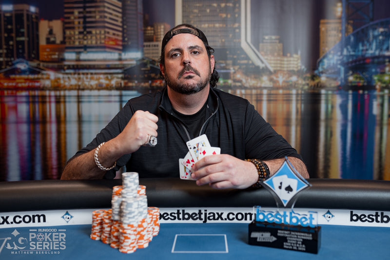 Eric Abdullah Wins RGPS bestbet Jacksonville Ring Event #8: $300 HEROS (*$2,400)