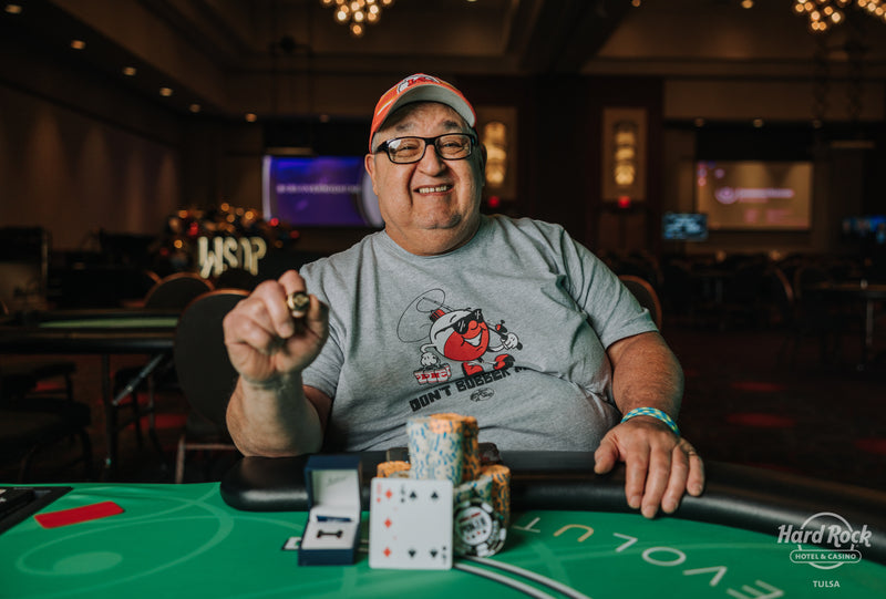 Richard Posada Wins WSOPC Tulsa Seniors Event #1: $250 No Limit Hold'em ($15,469)