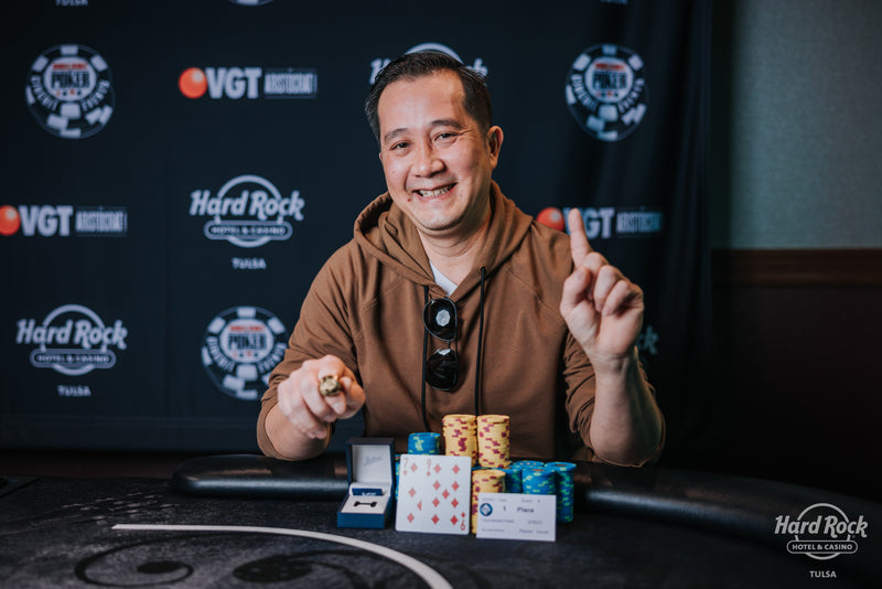 Duy Lai Wins WSOPC Tulsa Event #8: $600 No Limit Hold'em ($19,490)