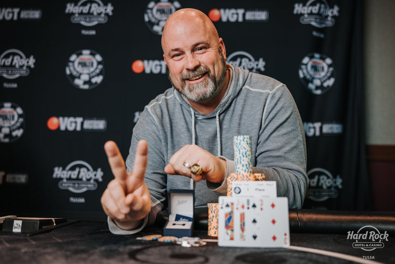 Pete Petree Wins Second WSOPC Ring in Tulsa Event #9: $400 Pot-Limit Omaha ($13,894)