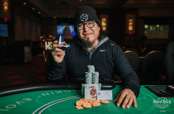 Miguel Degollado Wins WSOPC Tulsa Seniors Event #2: $300 No Limit Hold'em ($19,639)