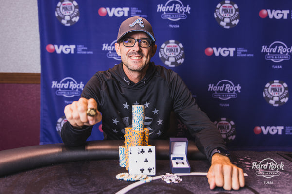 Thomas Ross Wins WSOPC Tulsa Ring Event #11 - $400 6-Max No Limit Hold'em ($17,392)