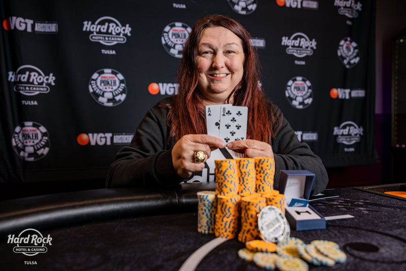 Lisa Schuessler Wins WSOPc Tulsa Event #7: $400 No Limit Hold'em Six-Handed ($13,308)