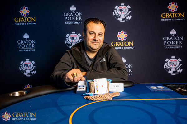 Results Of WSOP Graton Circuit Event #1: $400 No-Limit Hold'em Big Stack