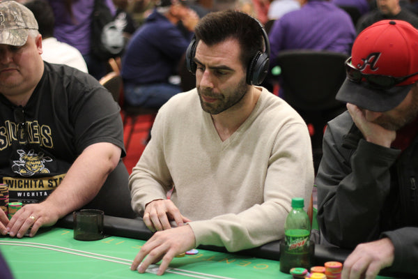 Olivier Busquet holds Day 1 chip lead, 74 players return for Day 2