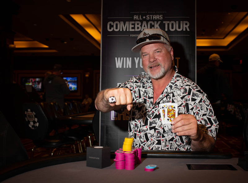 Results of Inaugural $125 Seniors Event at Horseshoe Iowa