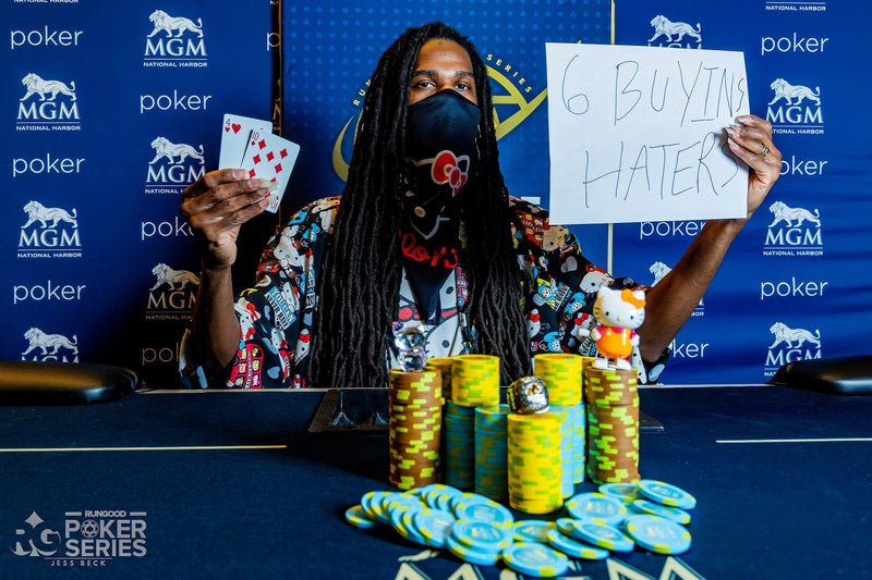 Justin Arnwine wins MGM National Harbor Passport $300 Series Opener NL