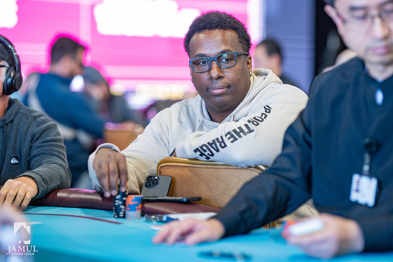 Maurice Hawkins bags chip lead in JPO $600 Main Event Flight A
