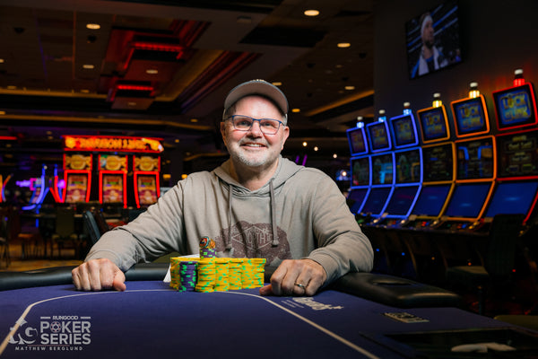 Michael White Wins RGPS Kansas City Event #6: $300 Double Green Chip Bounty ($4,442)