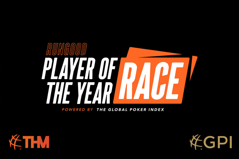 The RunGood Player of the Year Race powered by the Global Poker Index