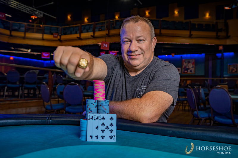 Daniel Lowery Wins Thirteenth Ring In WSOPC Tunica Event #1: $400 No Limit Hold'em Big 30,000 Stack ($16,739)