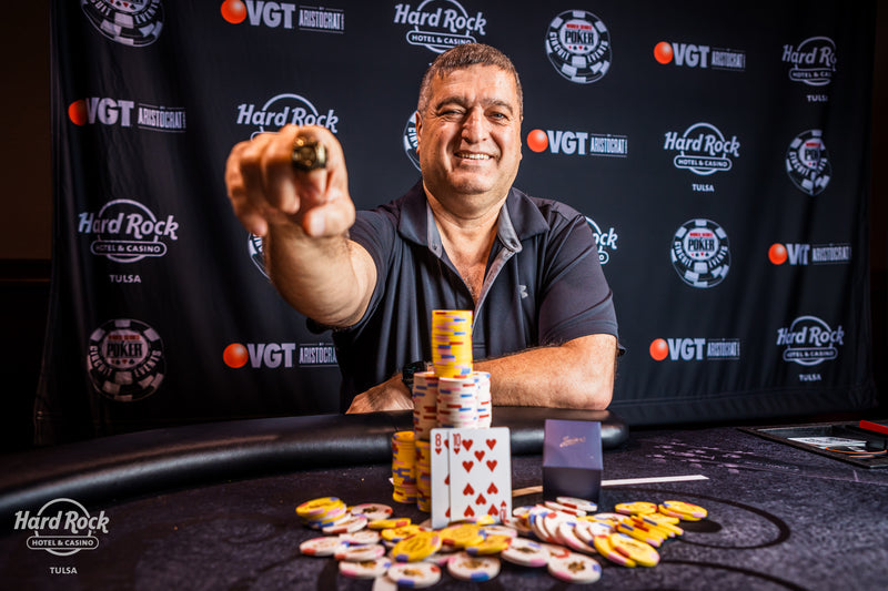 WSOP Hard Rock Tulsa Circuit Ring Event #11 $400 One Day NLH - Hamid Izadi ($13,840)