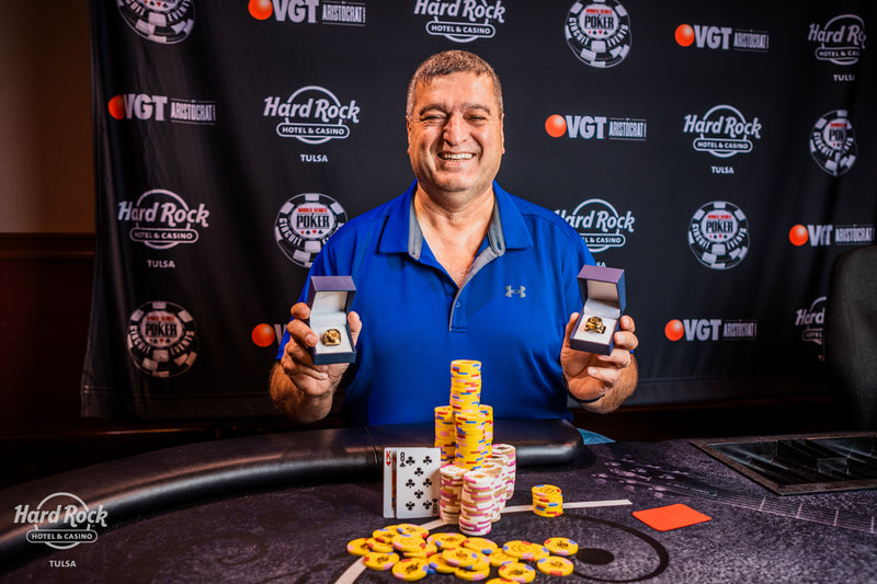 WSOP Hard Rock Tulsa Circuit Ring Event #13 $250 One Day NLH - Hamid Izadi ($10,910)