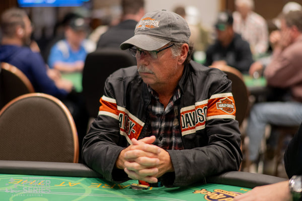 Rex Robinson Bags Day 1C Chip Lead in the $800 Hard Rock Tulsa RGPS Main Event