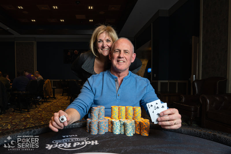 Results Of Hard Rock Tulsa Destination RG $250 Seniors No-Limit Hold'em Ring Event