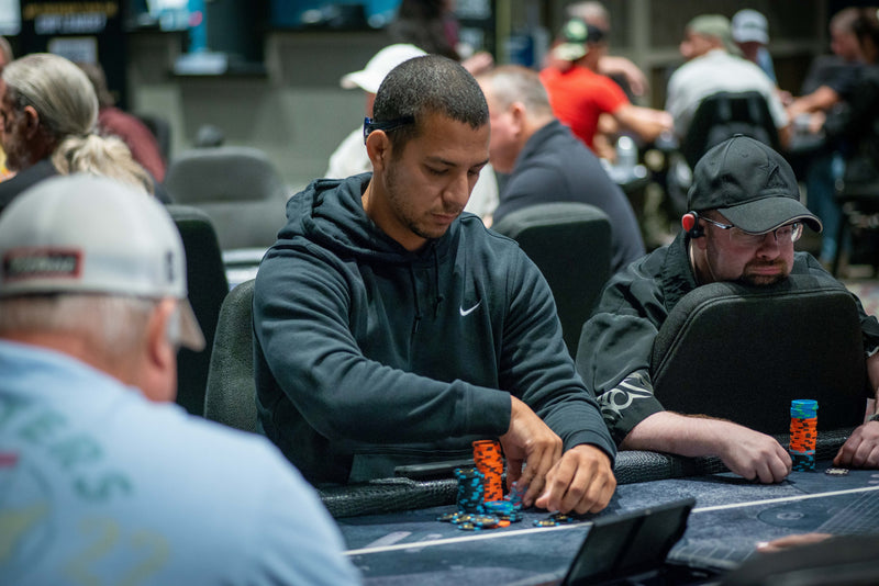 Small ball poker is in effect