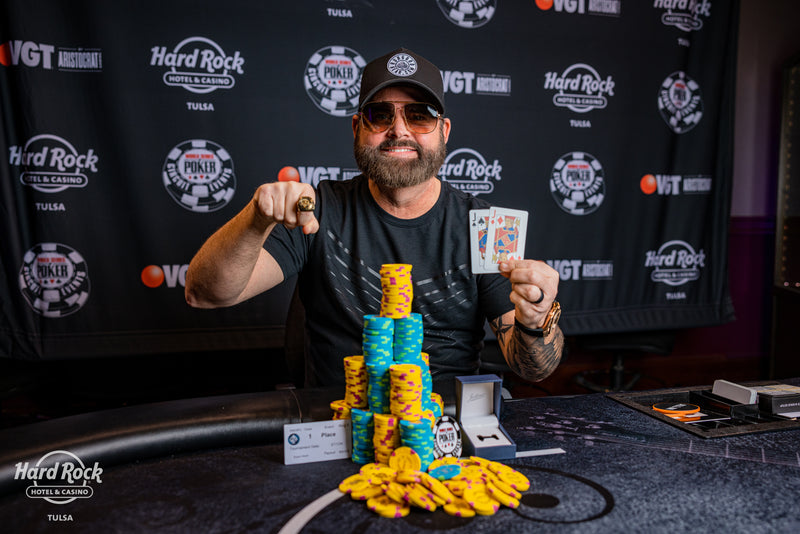 Steven Glasscock Wins WSOPc Tulsa Event #5: $600 No Limit Hold'em Super Stack ($28,974)