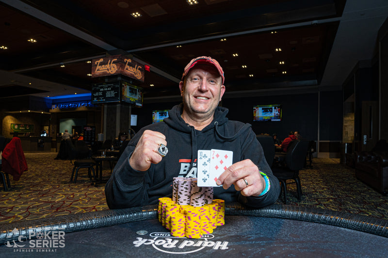 Results Of Hard Rock Tulsa Destination RG $800 Main Event