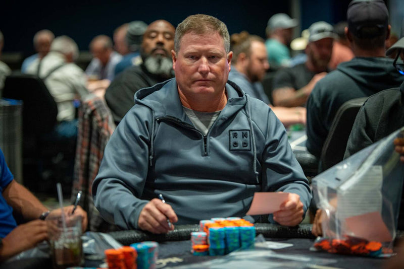 2022 Contenders Weekend: Hard Rock FLT B Chip Counts - Daniel Bruton tops field