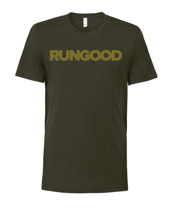RUNGOOD Classic Olive and Metallic Gold
