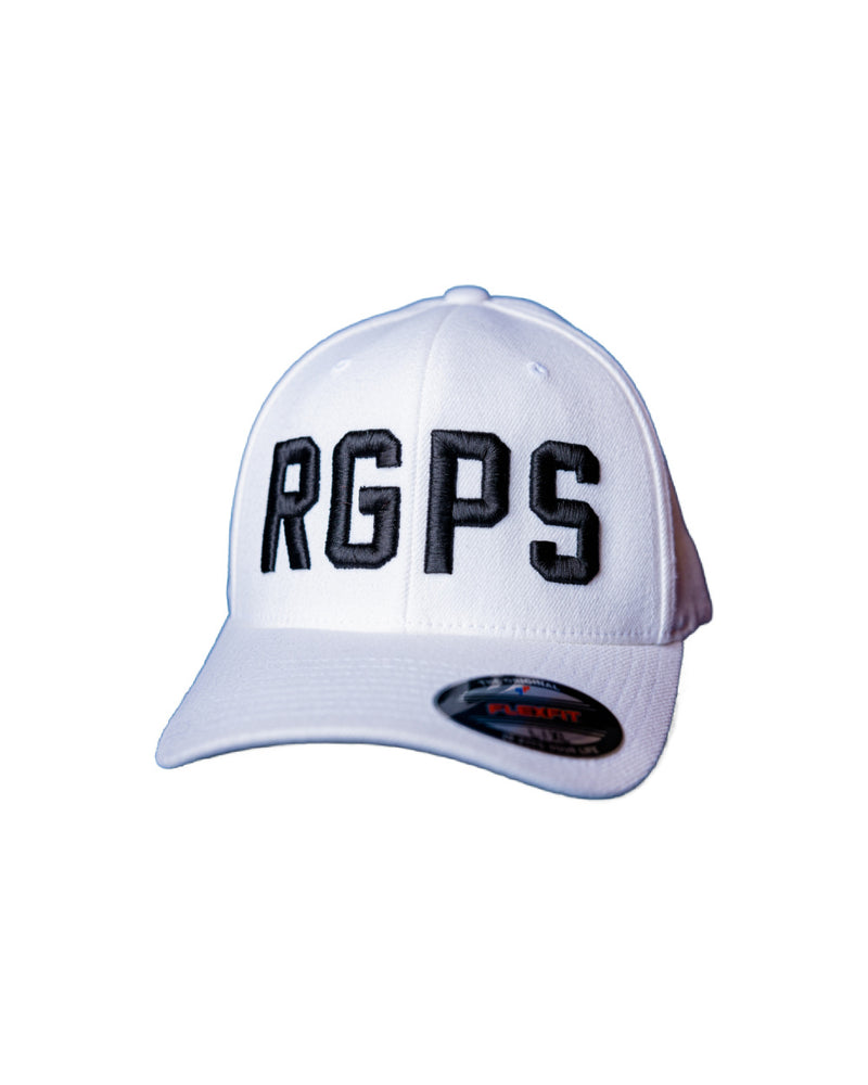 RGPS Flex-Fit Hats - White and Black