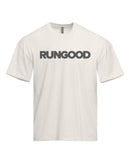RUNGOOD Classic Tee - Bone/Dark Gray